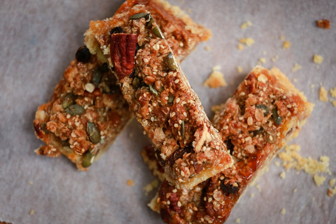 Apricot Granola Shortbread